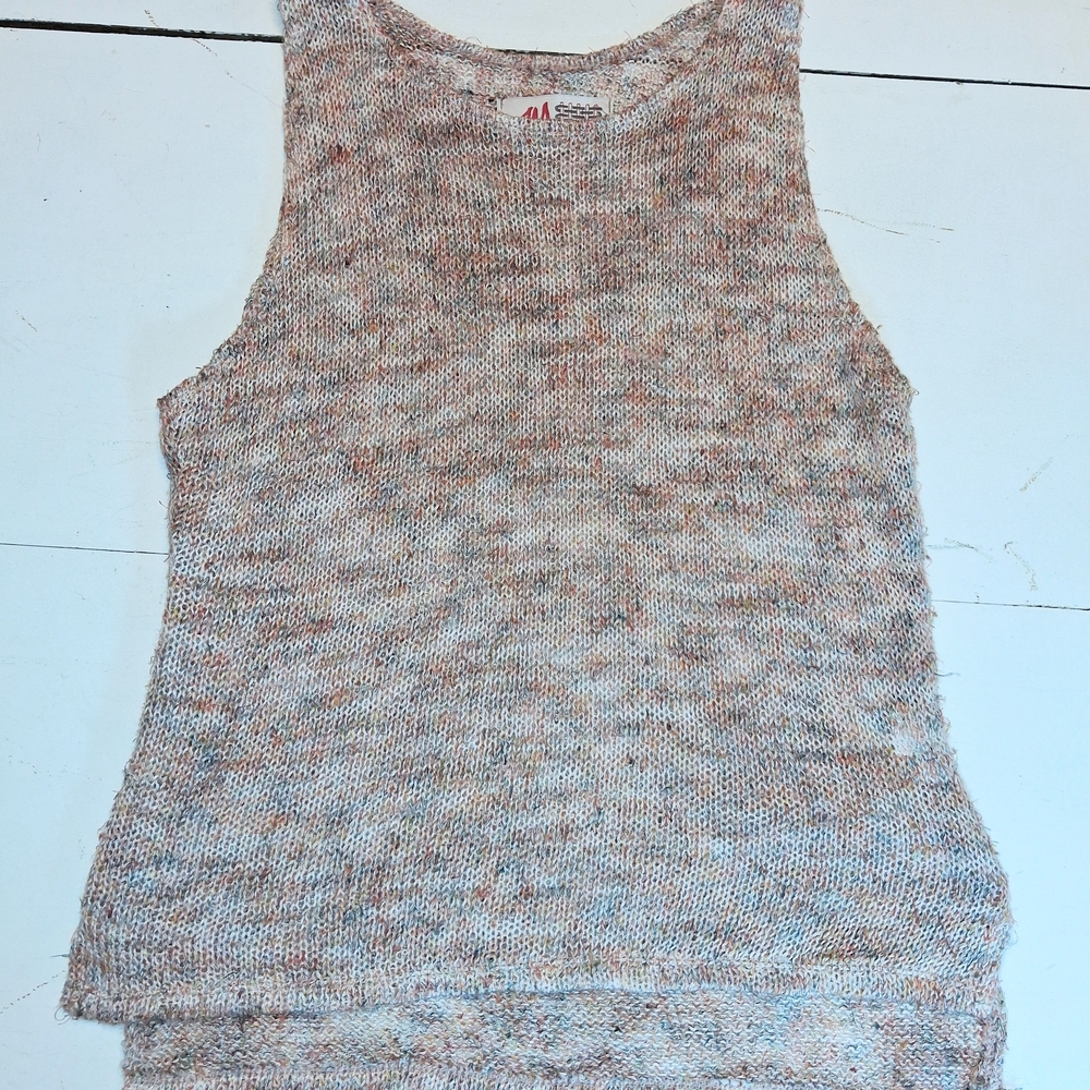 Marija Handmade Women's Multicolor Knit Tank Top